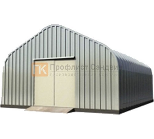Сборно разборный ангар модель P 7.8x3.9, 2.9x3.6, 6.0