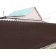 Профнастил фигурный C8 - 0,45 ПЭ с пленкой RAL 8017 шоколад.