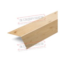 Планка карнизная 100х69х2000 ECOSTEEL-Сосна-0.5