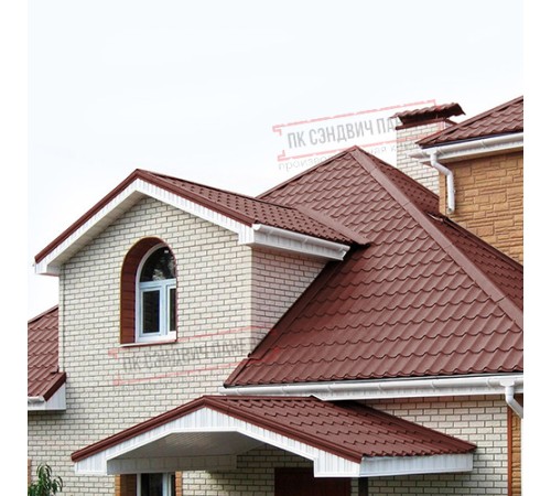 Планка примыкания нижняя 250х122х2000 ПЭ-3009-0.45
