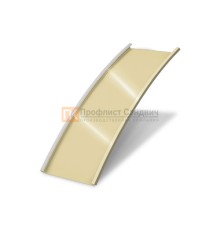 Продольно гнутый фальц гладкий 0,45 RAL 1014 Полиэстер
