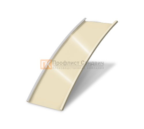 Продольно гнутый фальц гладкий 0,45 RAL 1015 Полиэстер