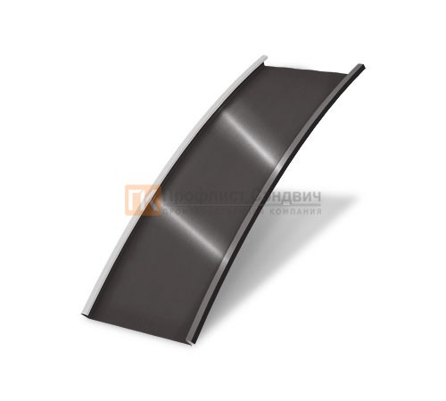 Продольно гнутый фальц гладкий 0,5 RR 32 GreenCoat Pural