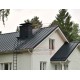 Кликфальц 0,45 Drap ST RAL7016 антрацитово-серый с пленкой на замках