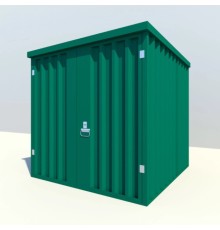 Контейнер «ММ» 2,14х2,1 м, толщина стали: 0,45, RAL 6002