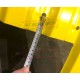 Продольно гнутый профнастил для укрытий конвейеров С44ПГ-1047, 0,8, нержавеющий