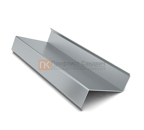 Z-образный профиль 150x70x3000-1,0 мм, оцинкованный