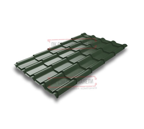 Металлочерепица Камея RR11 GreenCoat Pural Matt-0.5