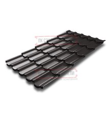 Металлочерепица Квинта плюс 3D RR32 Satin-0,5