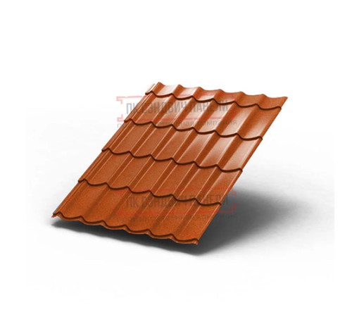 Металлочерепица Ламонтерра Copper/Copper AGNETA-0.5