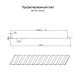 Профилированный лист МП18х1100 Викинг RAL-3011-0.45