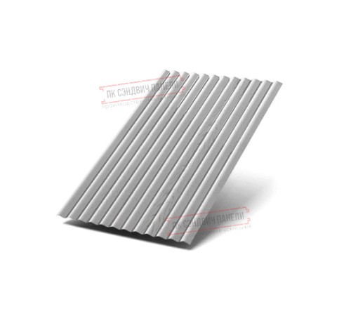 Профилированный лист МП18х1100 ECOSTEEL_MA-Беленый Дуб-0.5