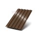 Профилированный лист МП35-1035 ECOSTEEL_MA-МореныйДуб-0.5