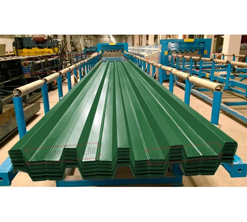 Профнастил Н60-845 Полиэстер RAL-6002-0.5
