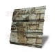 Софит металлический центральная перфорация 0,45 Print Elite с пленкой Fine Stone