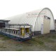 Профнастил H112ПГ-0.75, для бескаркасных ангаров, Полиэстер RAL 9003