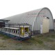 Профнастил H112ПГ-0.7, для бескаркасных ангаров, Полиэстер RAL 9006