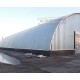Профнастил H112ПГ-0.7, для бескаркасных ангаров, Оцинкованный