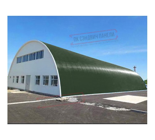 Профнастил С-15ПГ-1190-0.65 (с гранью) Полиэстер RAL 6020
