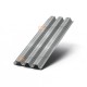 Профнастил Н153-840 RAL9006 Полиэстер-0,8